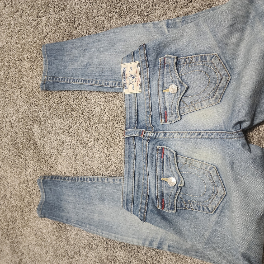 True Religion Women's Light Blue Jeans